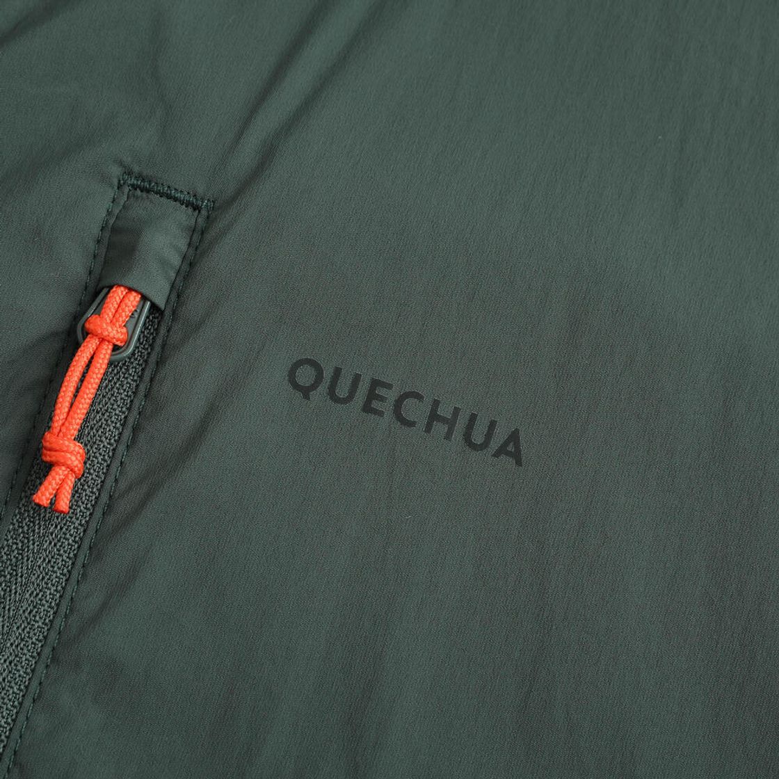 데카트론 남성 등산 바람막이 재킷 헬륨 500 스모크 그린(DECATHLON Men's Hiking Windbreaker Jacket Helium 500 Smoke Green) - 5