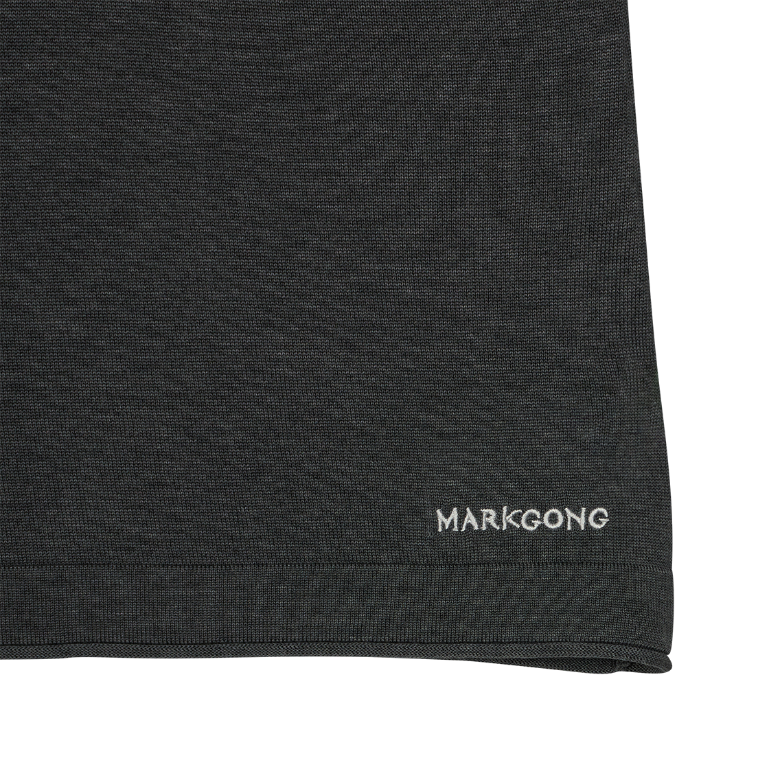 마크공 우먼 그레이 슬리브리스 니트 탑 위드 멀티 레이어 칼라 그레이 - 26SS(Markgong Women Grey Sleeveless Knit Top With Multi Layer Collar Gray - 26SS) - 5