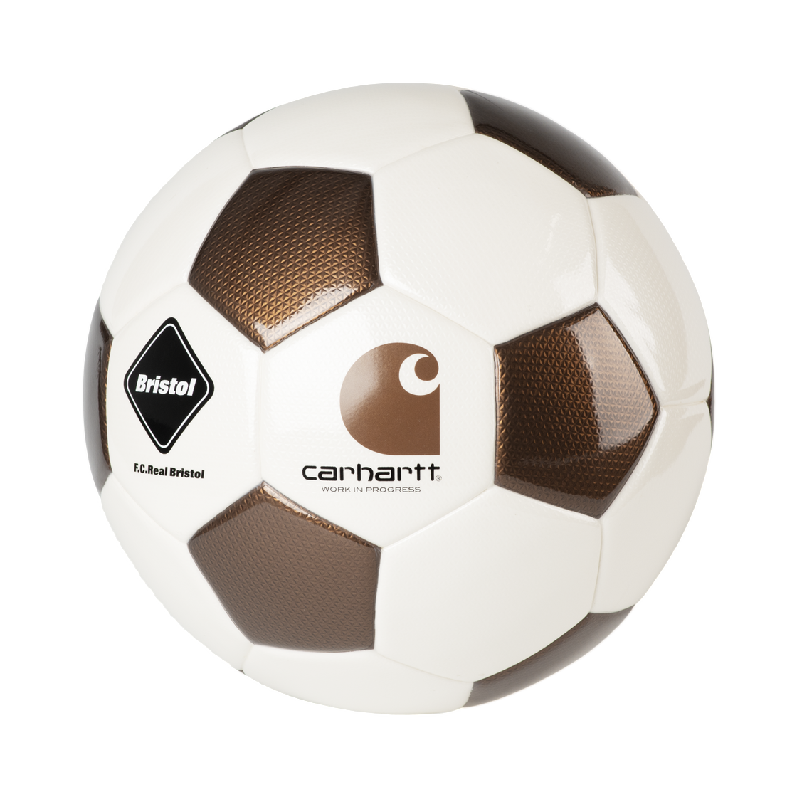 칼하트 WIP x FC 레알 브리스톨 사커 볼 더스티 H 브라운(Carhartt WIP x FC Real Bristol Soccer Ball Dusty H Brown) - 1