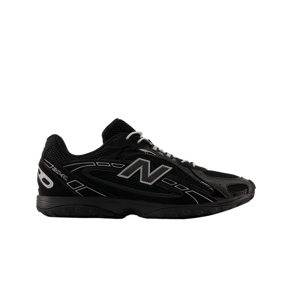 뉴발란스 204L 블랙 실버 메탈릭(New Balance 204L Black Silver Metallic) - 1