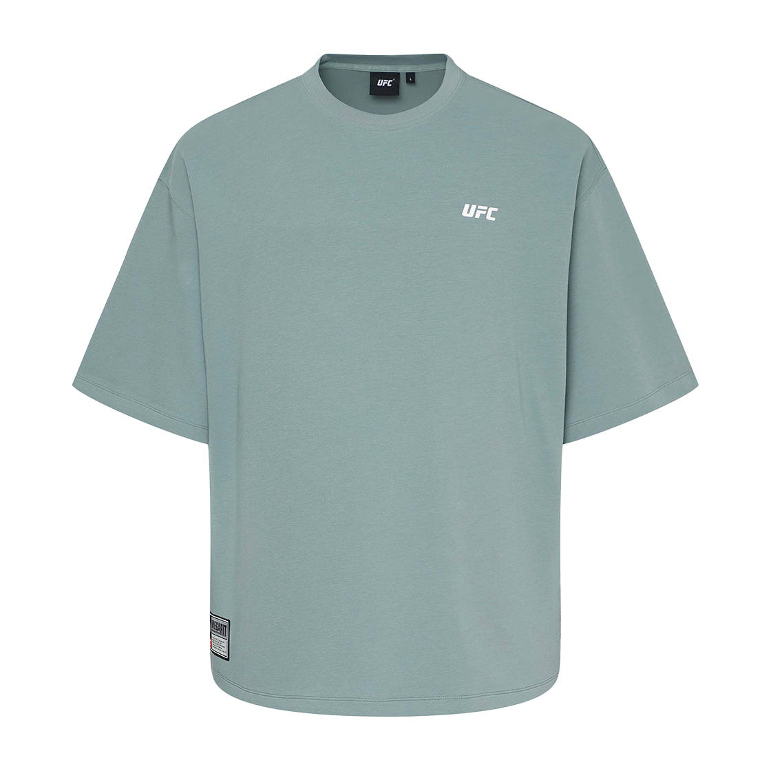 유에프씨 스포츠 라스베가스 메가핏 반팔 티셔츠 스톤 그레이 U2SSX2112SG(UFC SPORT Las Vegas Mega Oversized Fit Short Sleeve Stone Grey) - 3