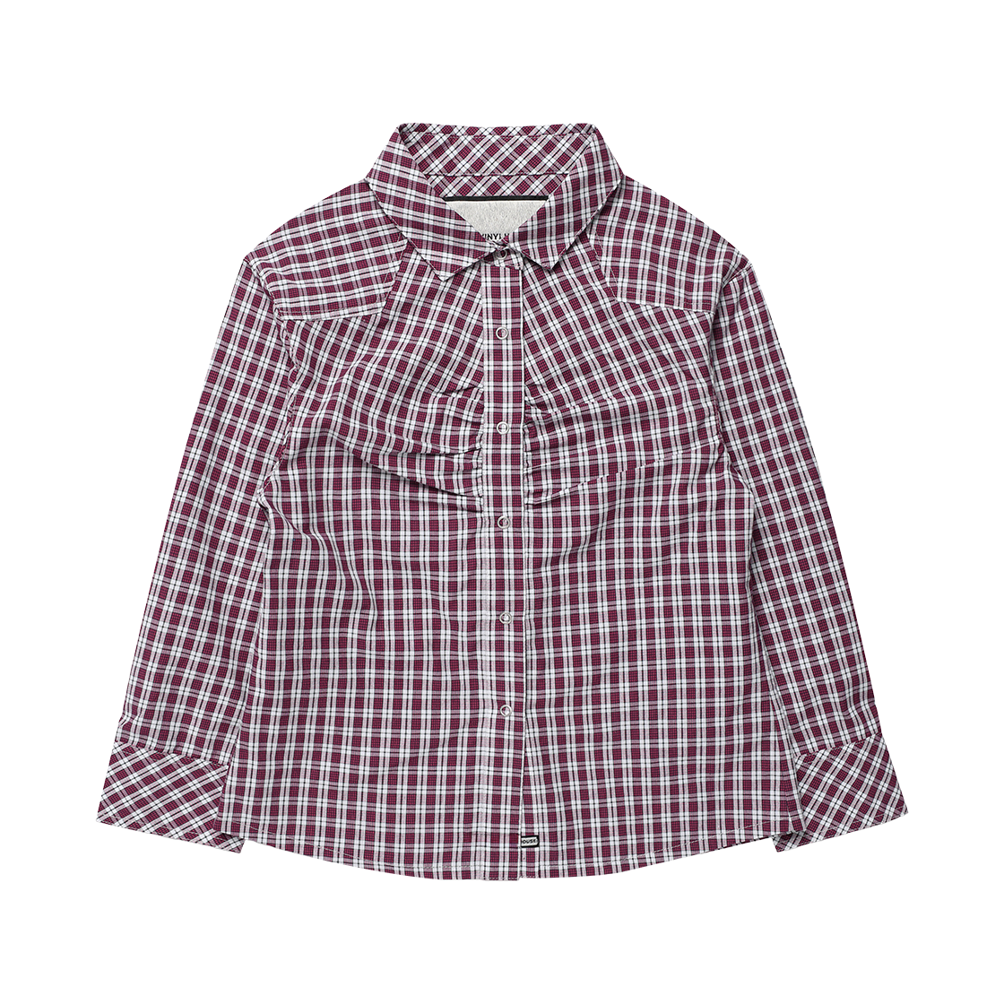 더바이닐하우스 쓰리 쿼터 슬리브 셔츠 레드(Thevinylhouse Three-Quarter Sleeve Shirts (W) Red)