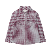 Thevinylhouse Three-Quarter Sleeve Shirts (W) Red