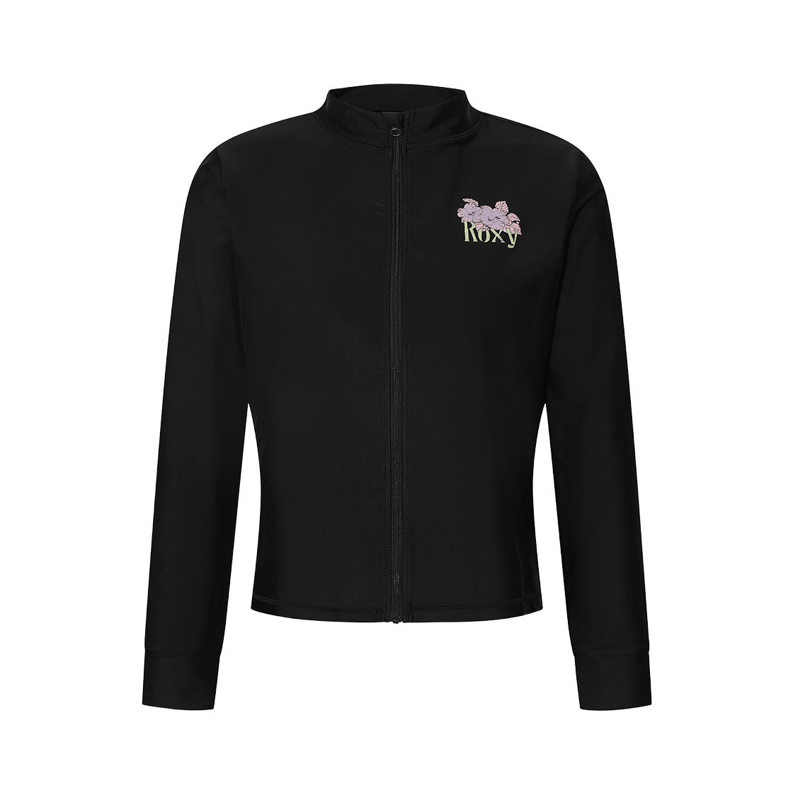록시 라인업 세미크롭 릴렉스핏 긴팔 래쉬가드 집업 (RG21RZ500BLP)(ROXY Line Up Semi-Crop Relaxed Fit Long Sleeve Zip-Up Rashguard (RG21RZ500BLP))