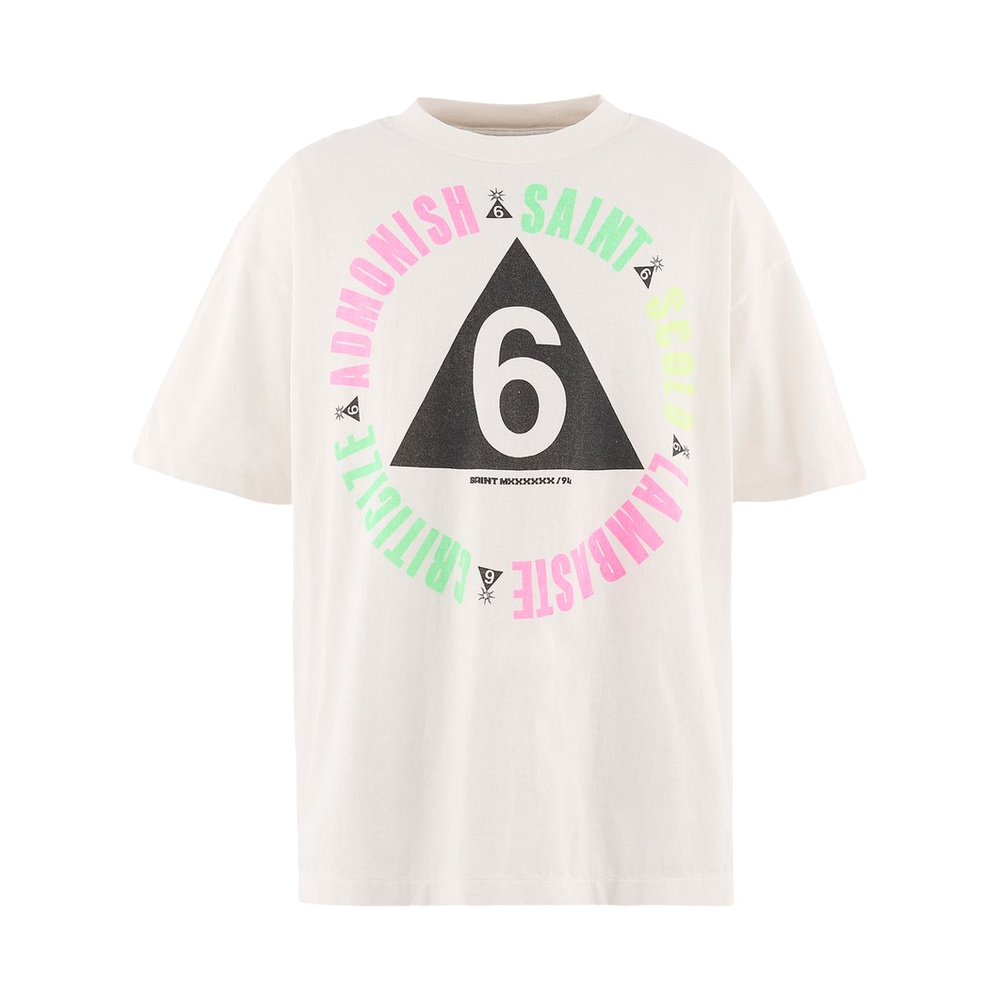 MK8-0000-014 Saint Mxxxxxx 6 T-Shirts White - 26SS