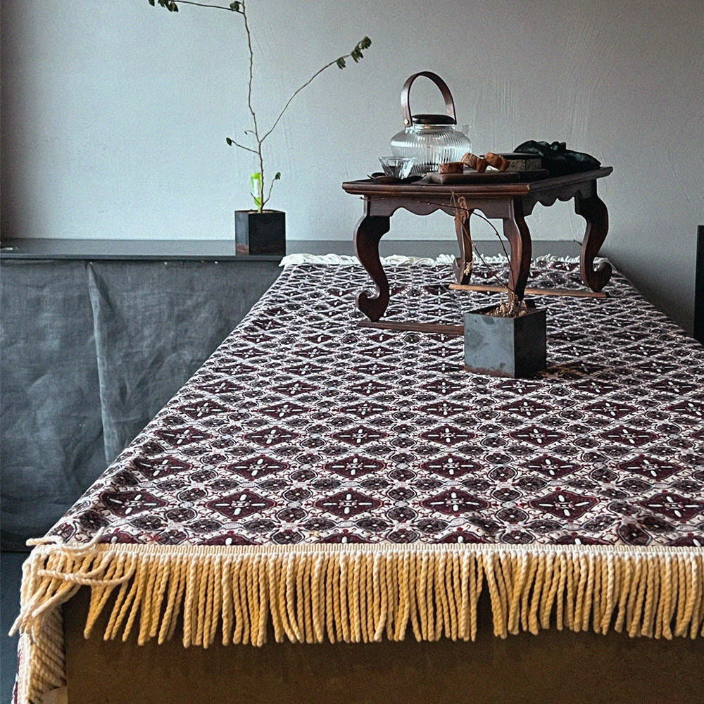 무성화 샬롯 빈티지 카페트 캠핑 러그 피크닉매트 150x90cm(MUSEONGHWA CHARLOTTE ETHNIC RUG 150x90cm) - 2