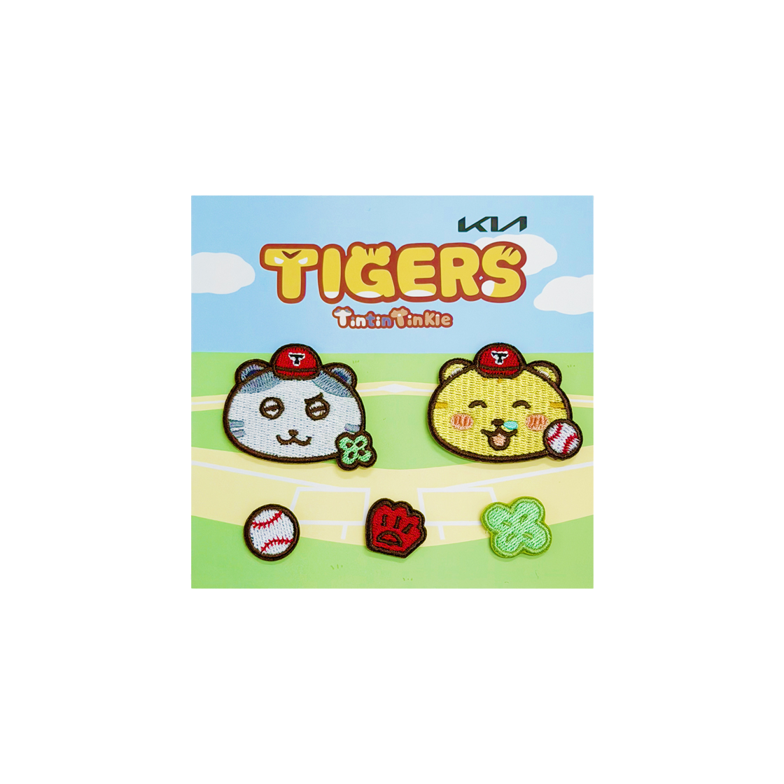- Kia Tigers x TintinTinkle Mini Wappen Set
