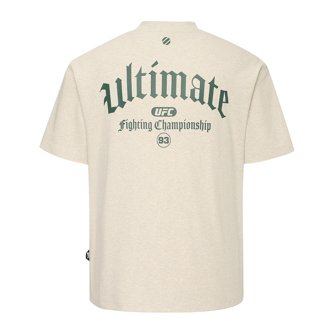 U2SSX2111OT UFC SPORT Gothic Relaxed Fit Short Sleeve Oatmeal