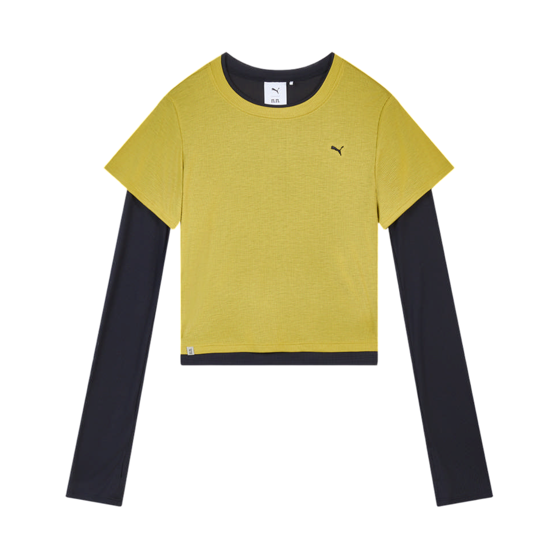 637429-16 (W) Puma x Noafterno Series Thin Long T-Shirt Yellow