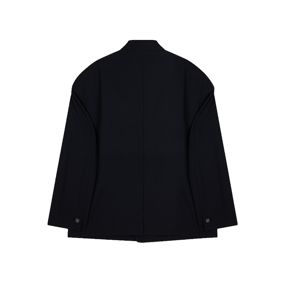 지오송지오 컬렉션 라펠 디터쳐블 마르조또 자켓 다크네이비 BI2JK265DN(ZIOSONGZIO COLLECTION Lapel Detachable Marzotto Jacket Dark Navy) - 2