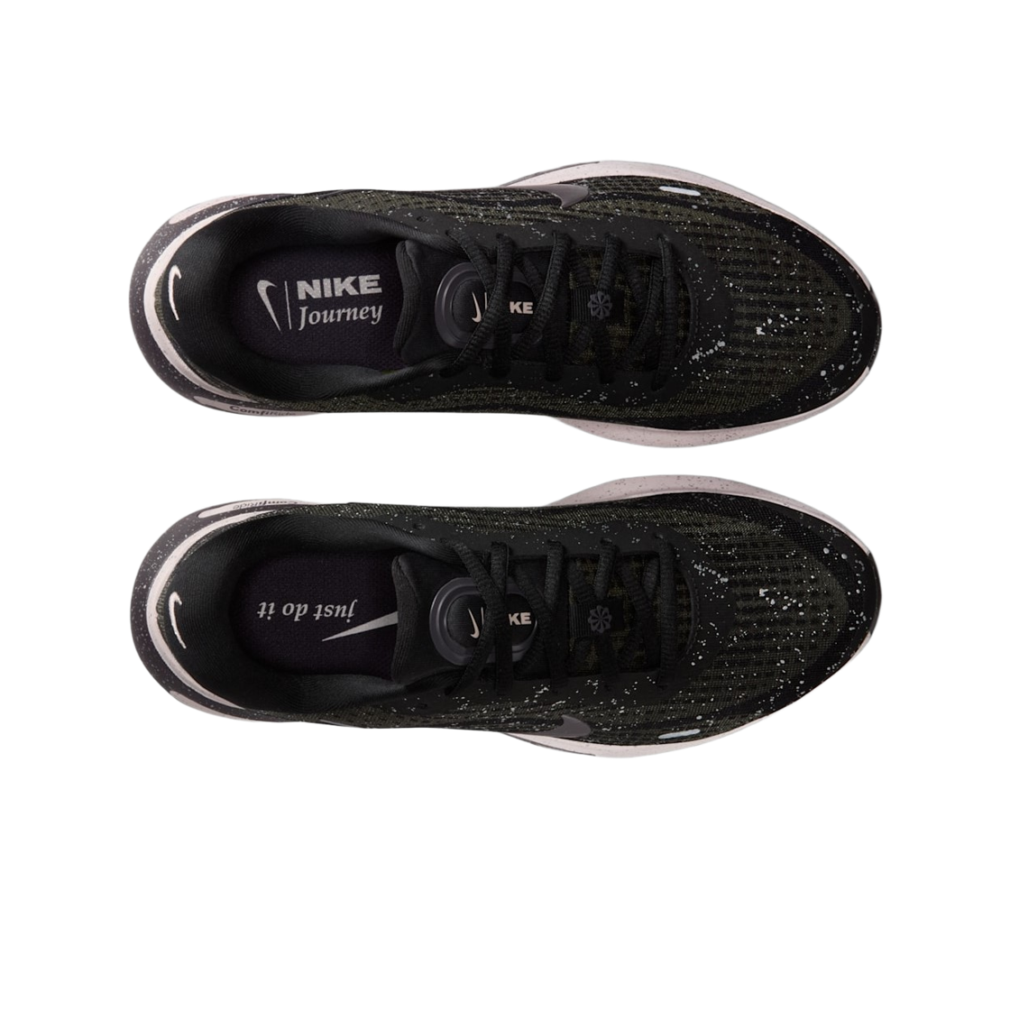 (W) 나이키 저니 런 블랙 메탈릭 실버((W) Nike Journey Run Black Metallic Silver) - 2