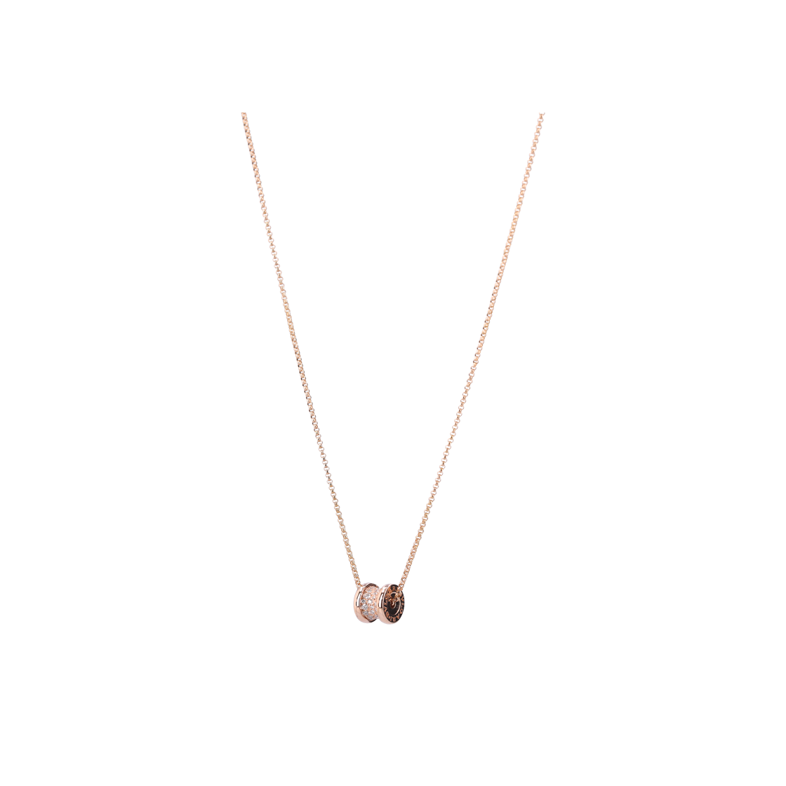 불가리 351116 비제로원 네크리스 18K 로즈 골드 다이아몬드(Bulgari B.Zero1 Necklace in 18K Rose Gold with Diamonds)