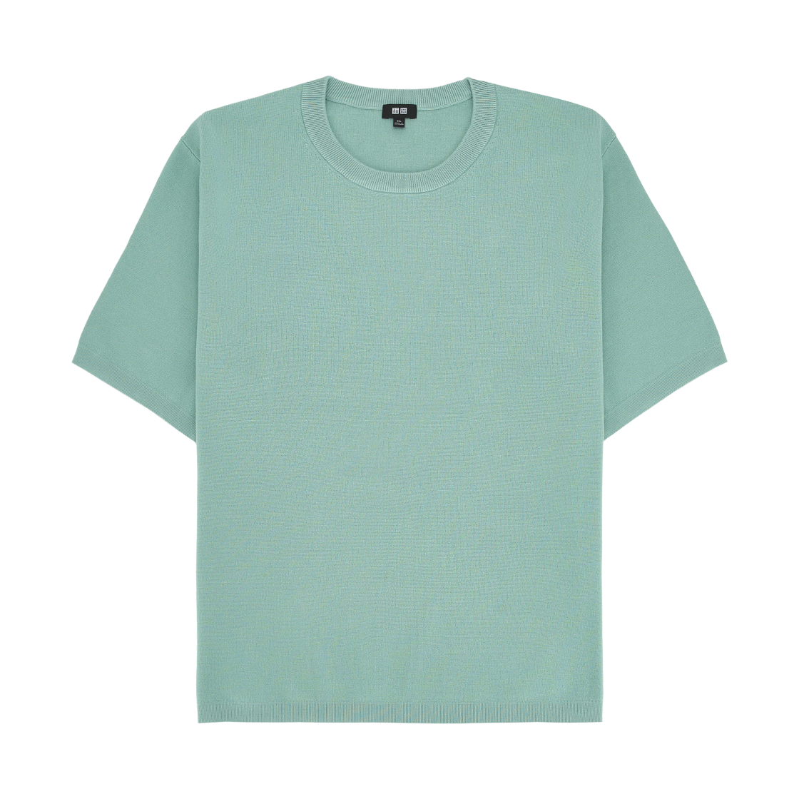 481726-61 / 481004-61 Uniqlo Washable Milano Ribbed Knitted T-Shirt Blue - JP