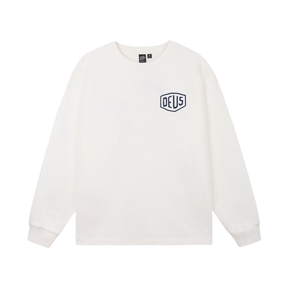 데우스 엑스 마키나 밀라노 컬리지 어드레스 롱슬리브 티셔츠 화이트(Deus Ex Machina Milano College Address L/S T-Shirt White) - 2