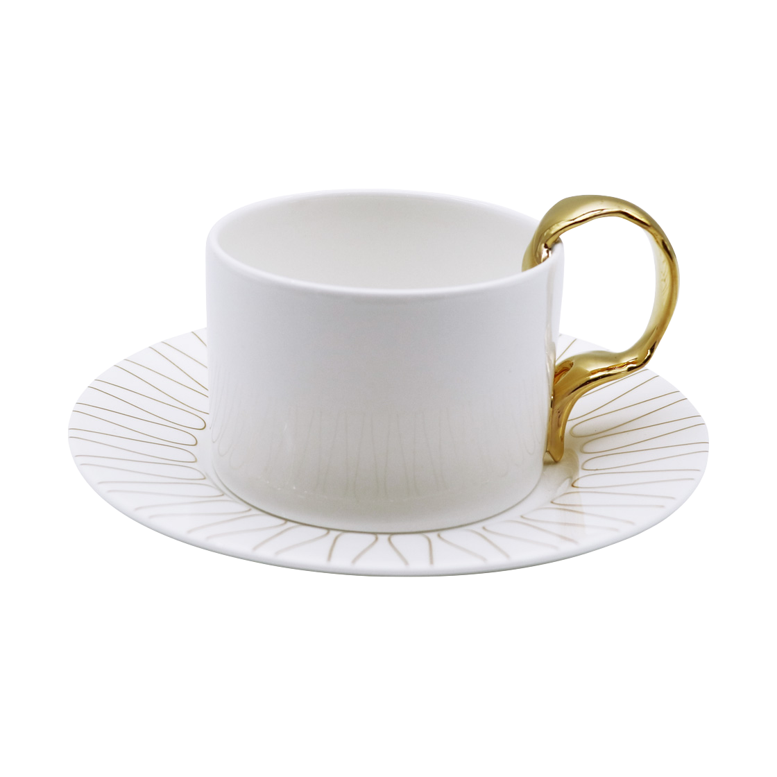 471 TWIG NEWYORK Cutlery gold fork tea cup