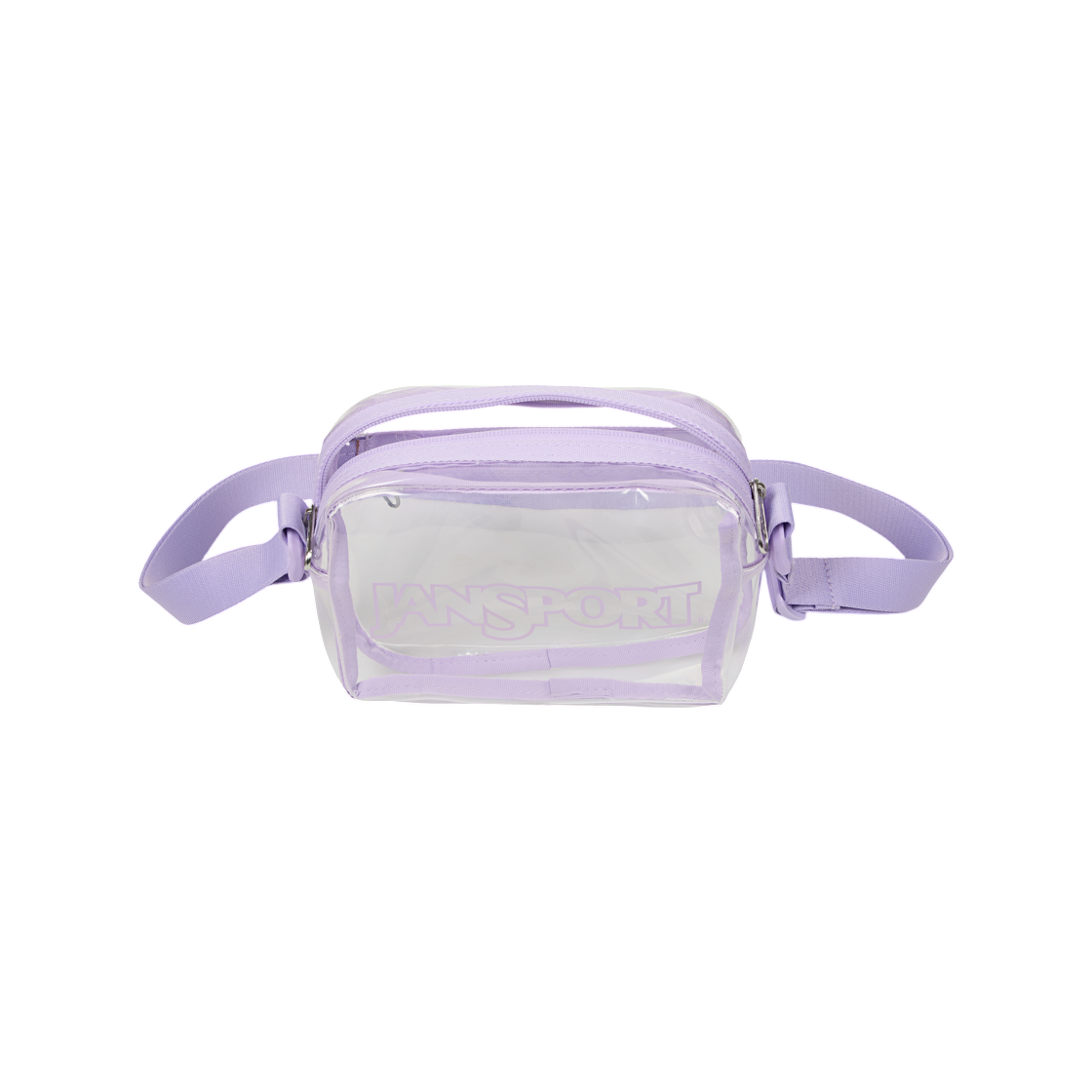 잔스포츠 클리어 크로스바디백 파스텔 라일락(Jansport Clear Crossbody Bag Pastel Lilac) - 2