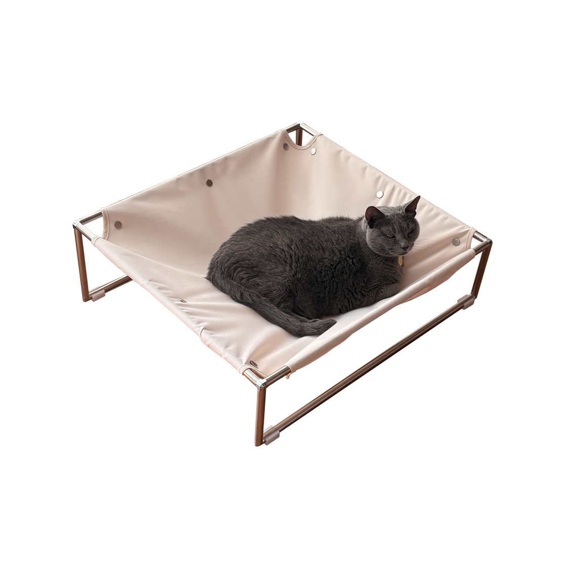 [KREAM 단독] 집에가야돼 사각해먹 (누빔사각쿠션용 스탠드)([KREAM 단독] gottagohome Cat hammock square)