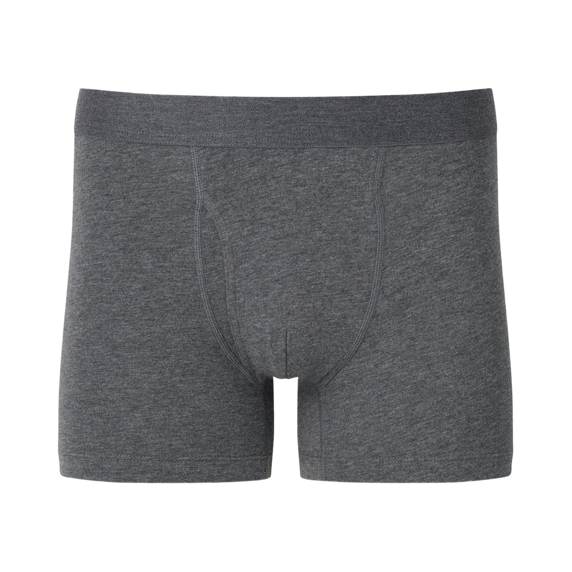 464311-07 Uniqlo Cotton Boxer Briefs Gray