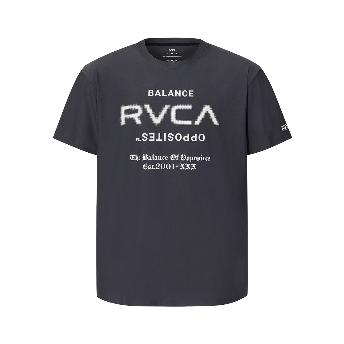 루카 스포츠 레귤러핏 반팔 래쉬가드 (VG11RS303CHA)(RVCA Sports Regular Fit Short Sleeve Rashguard (VG11RS303CHA))
