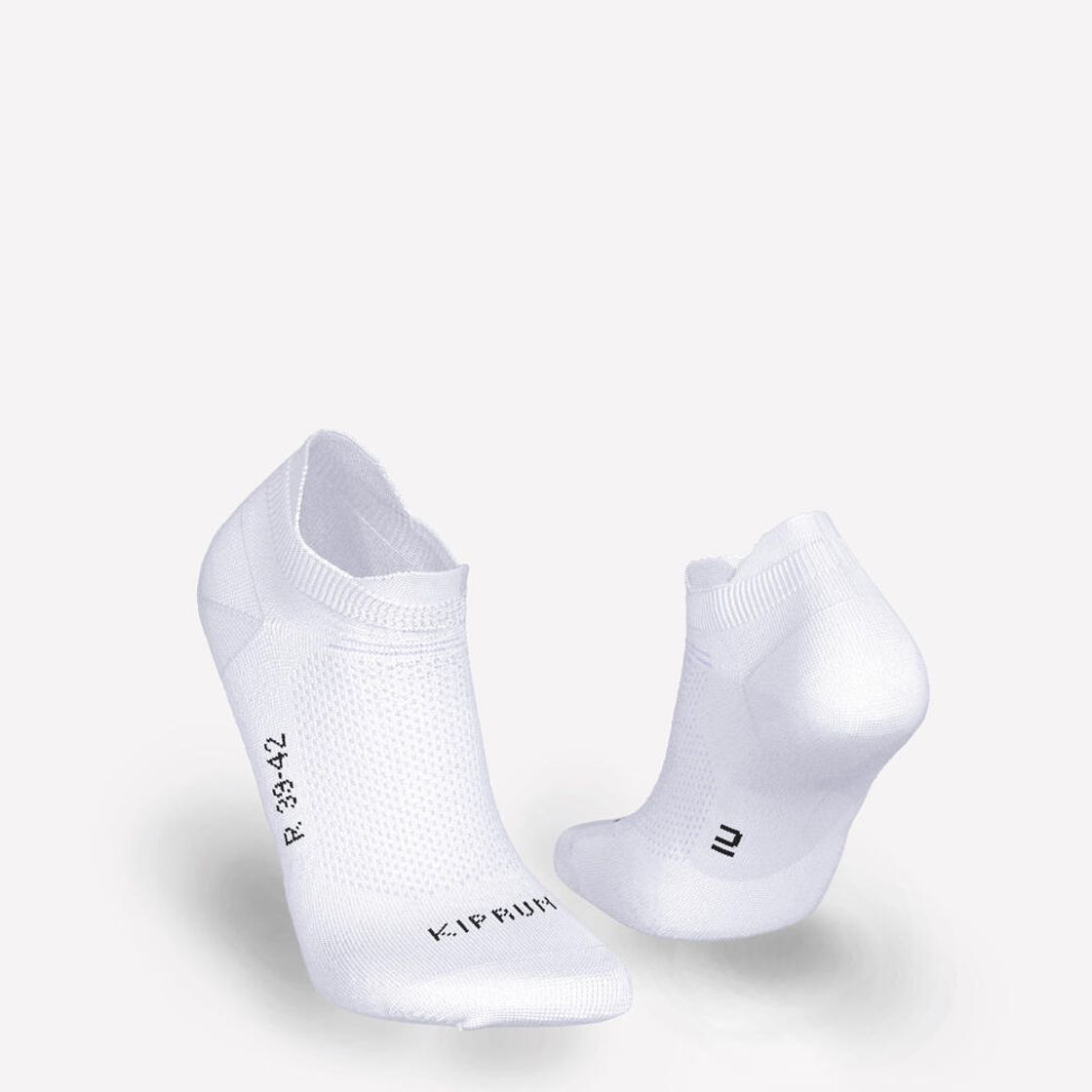 데카트론 러닝 얇은 발목 양말 2켤레 런 500 울트라 화이트(DECATHLON Running Thin Ankle Socks 2 Pairs Run 500 Ultra White) - 8