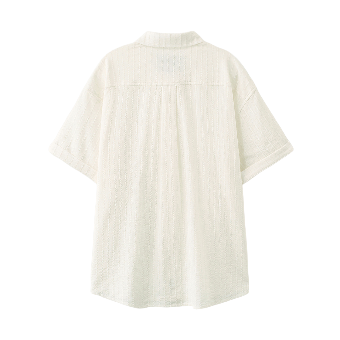 세터 롤업 하프 셔츠 크림(SATUR Roll Up Half Shirt Cream) - 2