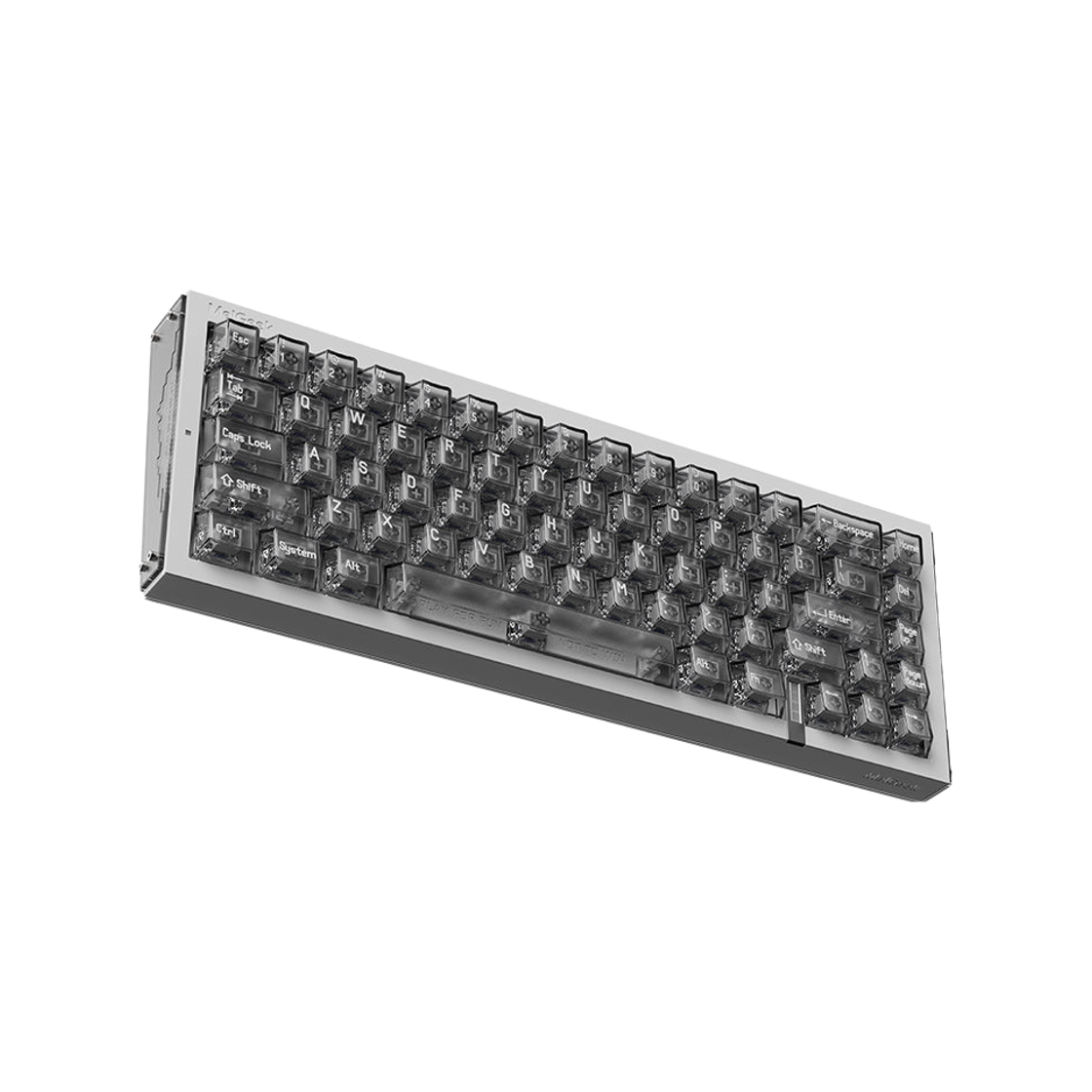 멜긱 REAL67 리얼 67 게이밍 마그네틱 키보드_칼슘그레이(MelGeek REAL67 Gaming Magnetic Keyboard_Calcium Grey)