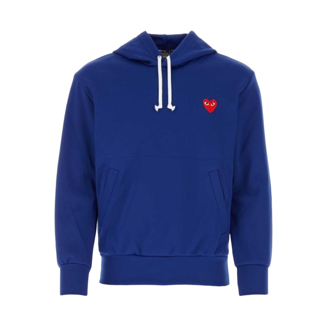 AX-T174-051-2 Play Comme des Garcons Red Heart Hooded Sweatshirt Navy