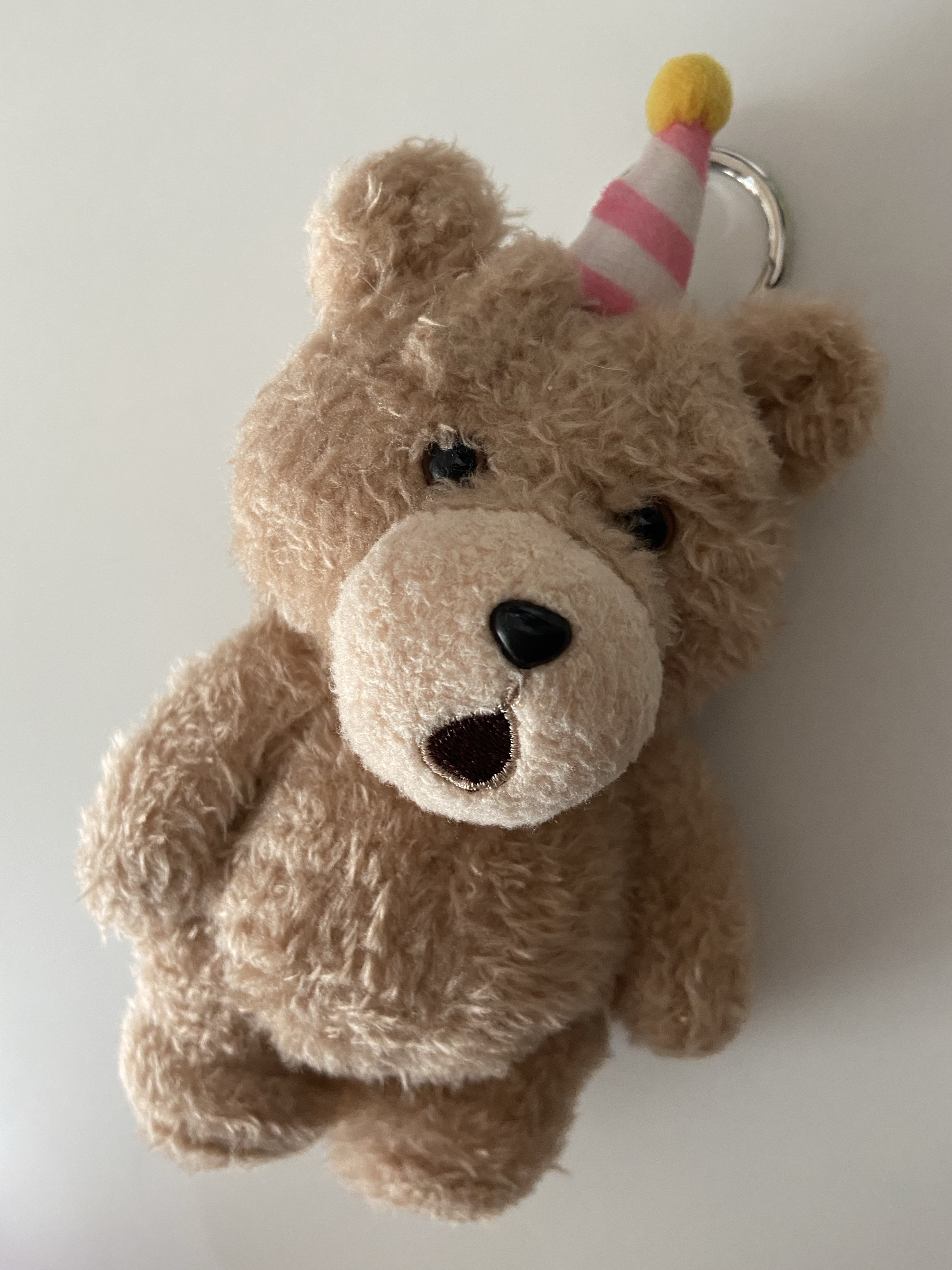 Pop Mart Ted2 Teddy Bear Action Plush Pendant Party Bear (Opened Case) 착용 스타일