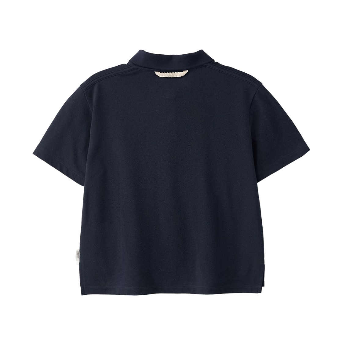 세터 우먼 로렌 피케 폴로 반팔 티셔츠 네이비(SATUR W Loren Pique Polo T Shirt Navy) - 2