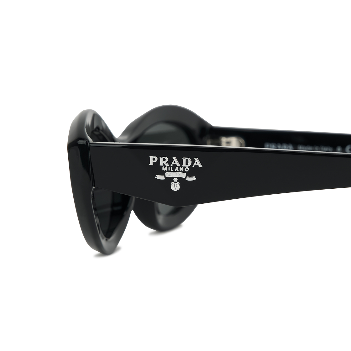 프라다 심볼 선글라스 슬레이트 그레이 렌즈 스탠다드 핏(Prada Symbole Sunglasses Slate Gray Lenses Standard Fit) - 4