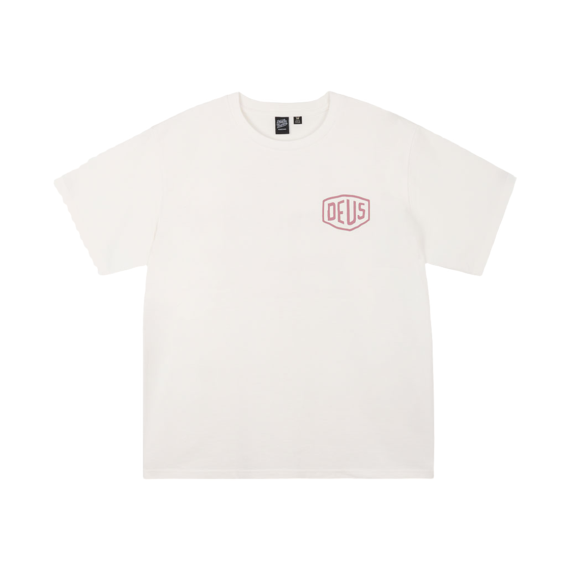 데우스 엑스 마키나 도쿄 컬리지 어드레스 티셔츠 아이보리(Deus Ex Machina Tokyo College Address T-Shirt Ivory) - 2