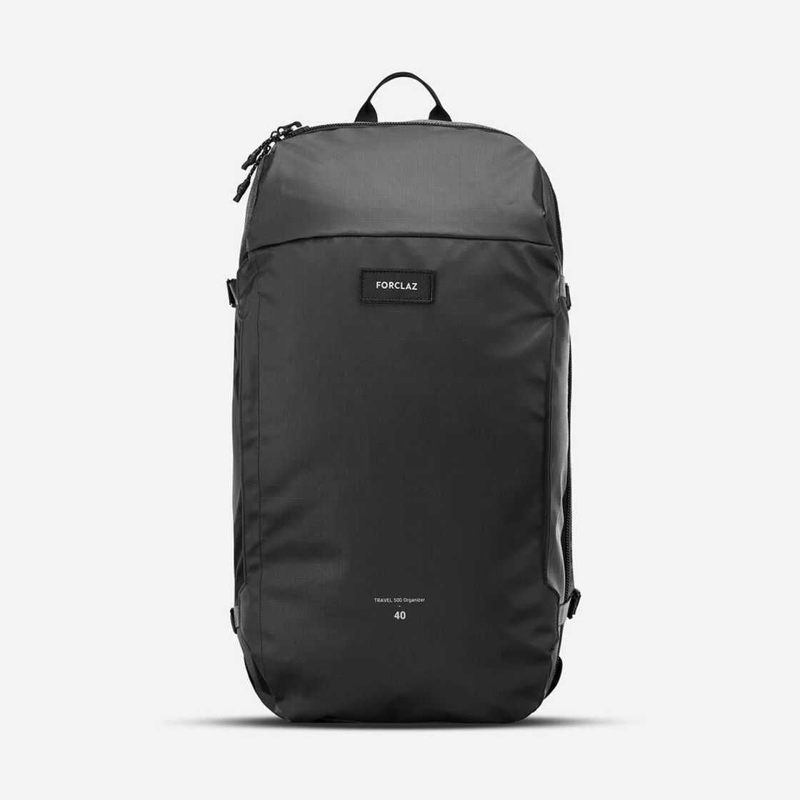 데카트론 백패킹 오거나이저 백팩 40L 트래블 500 스모크 블랙(DECATHLON Backpacking Organizer Backpack 40L Travel 500 Smoked Black) - 10