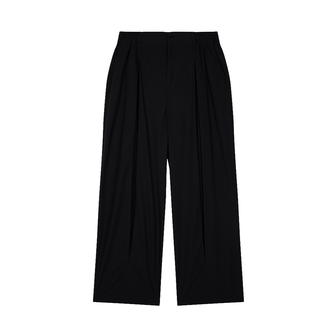 지오송지오 컬렉션 라이트 볼륨 팬츠 블랙 BI2PT231BK(ZIOSONGZIO COLLECTION Light Volume Pants Black)