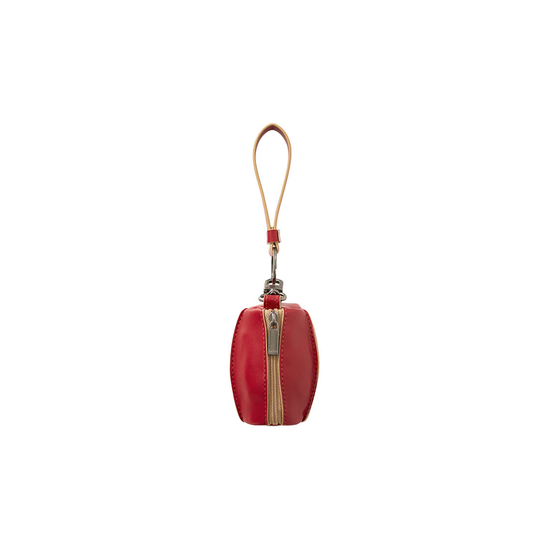 세터 배럴 미니 파우치 키링 레드(SATUR Barrel Mini Pouch Keyring Red)