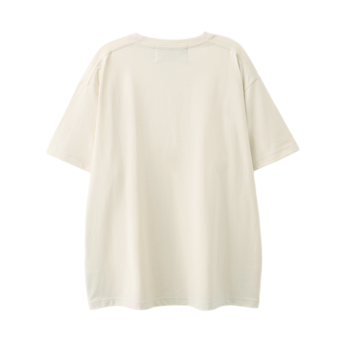 세터 세터데이 무드 스몰 그래픽 반팔 티셔츠 크림(SATUR Saturday Mood Small Graphic T-Shirt Cream) - 2