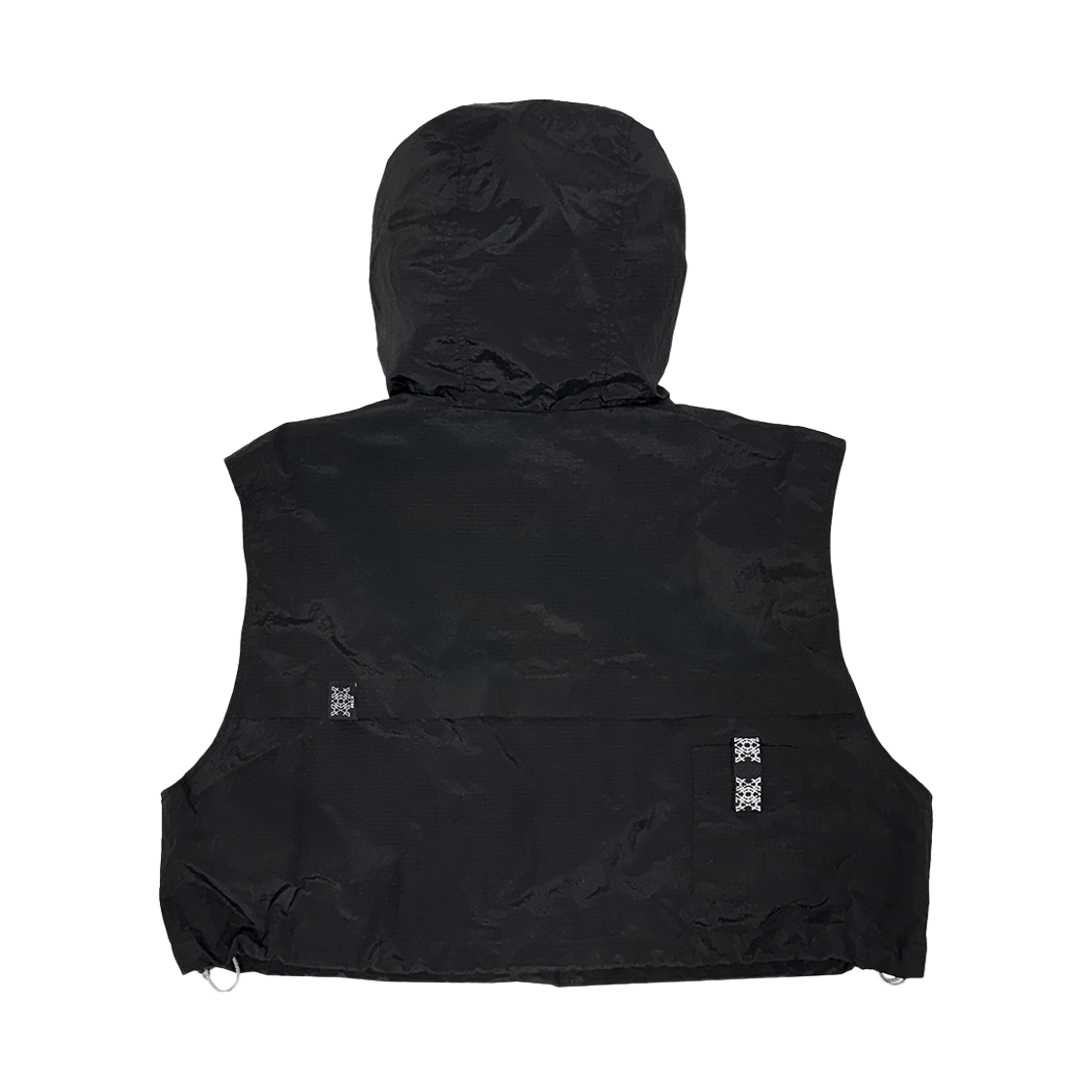 케이지엠 크롭 후드 베스트(KZM Cropped Hooded Vest Black) - 2