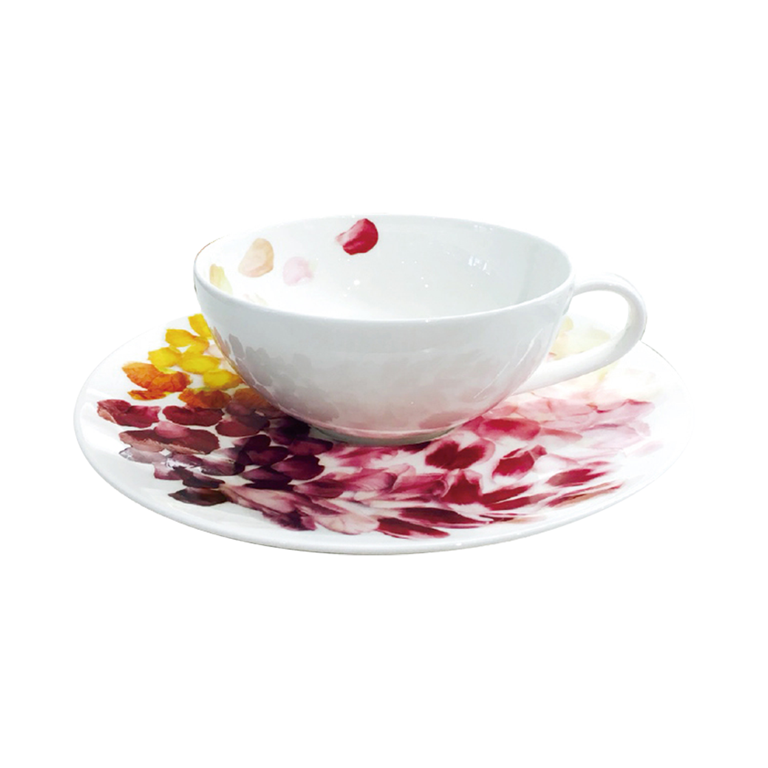 379 TWIG NEWYORK Petal cup&saucer