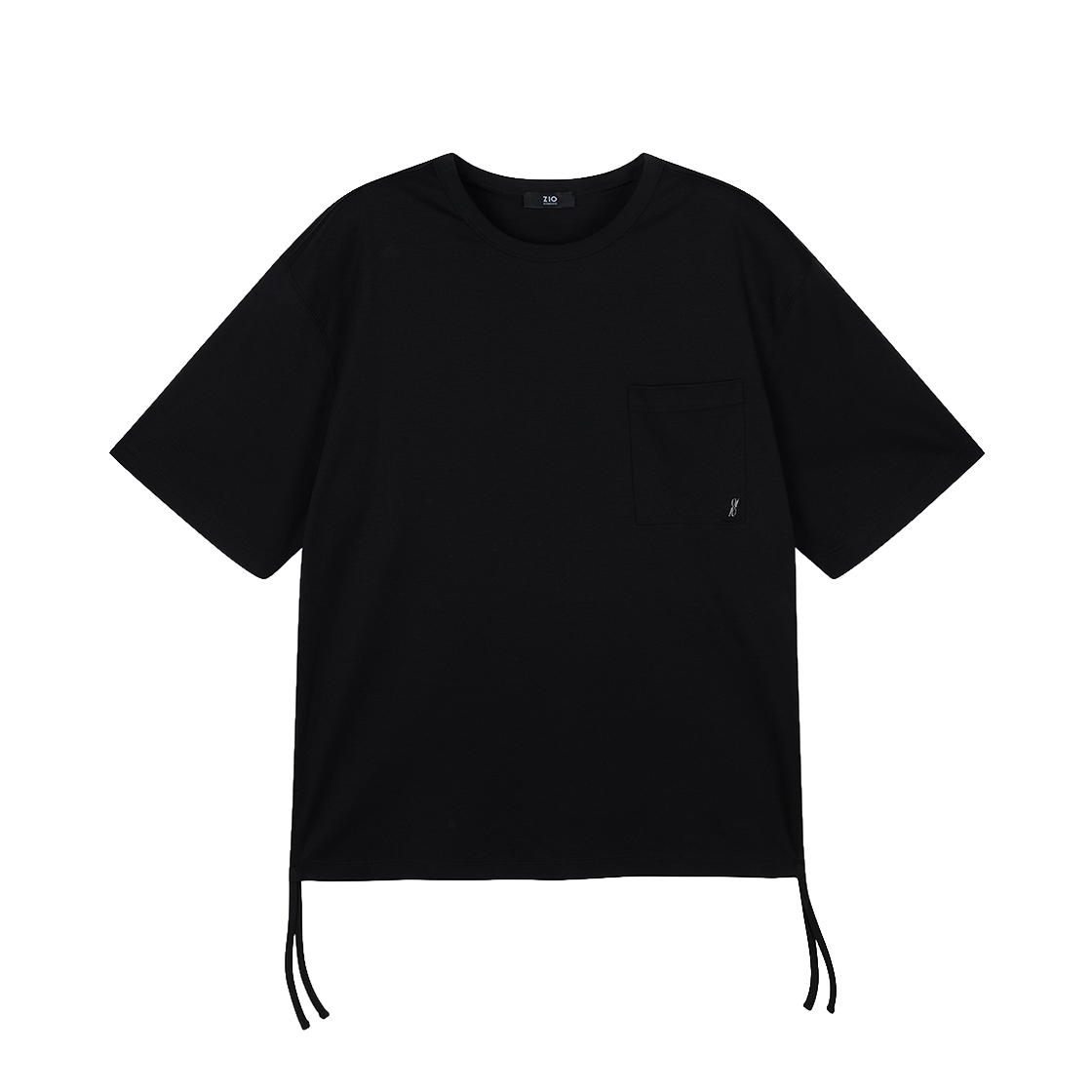 지오송지오 컬렉션 베스티어리 엠브로이드 티셔츠 블랙 BI3TS333BK