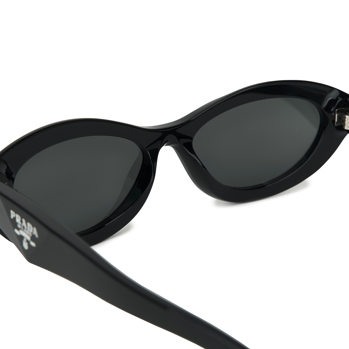 프라다 심볼 선글라스 슬레이트 그레이 렌즈 스탠다드 핏(Prada Symbole Sunglasses Slate Gray Lenses Standard Fit) - 5