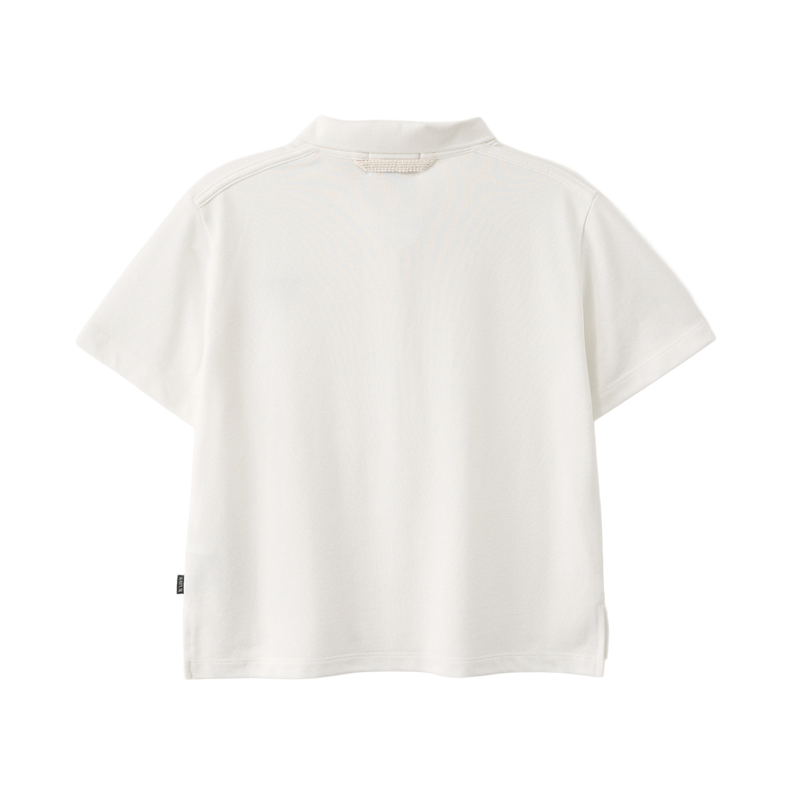 세터 우먼 로렌 피케 폴로 반팔 티셔츠 화이트(SATUR W Loren Pique Polo T Shirt White) - 2