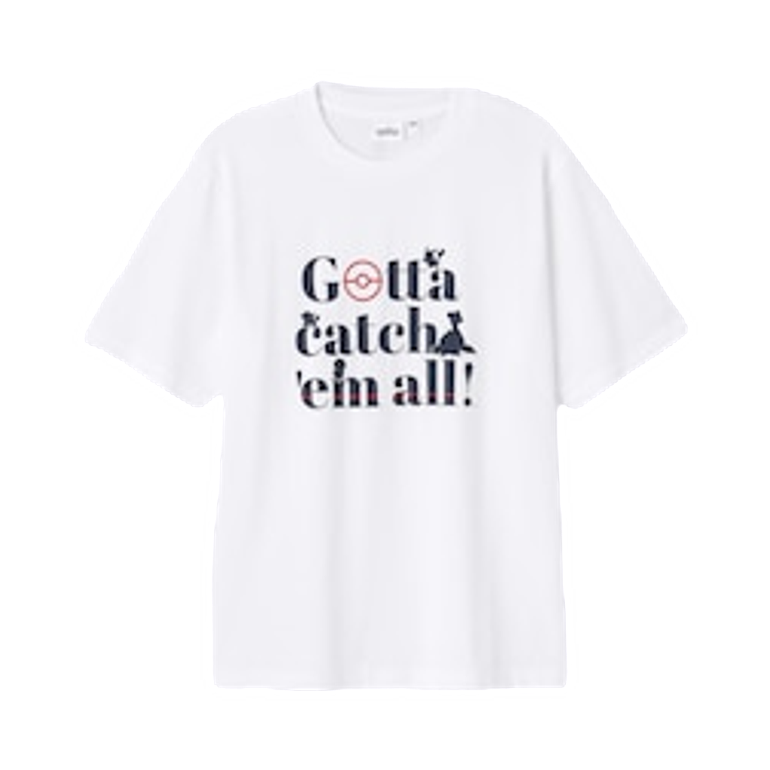 359498-00 GU x Pokemon Graphic T-Shirt White