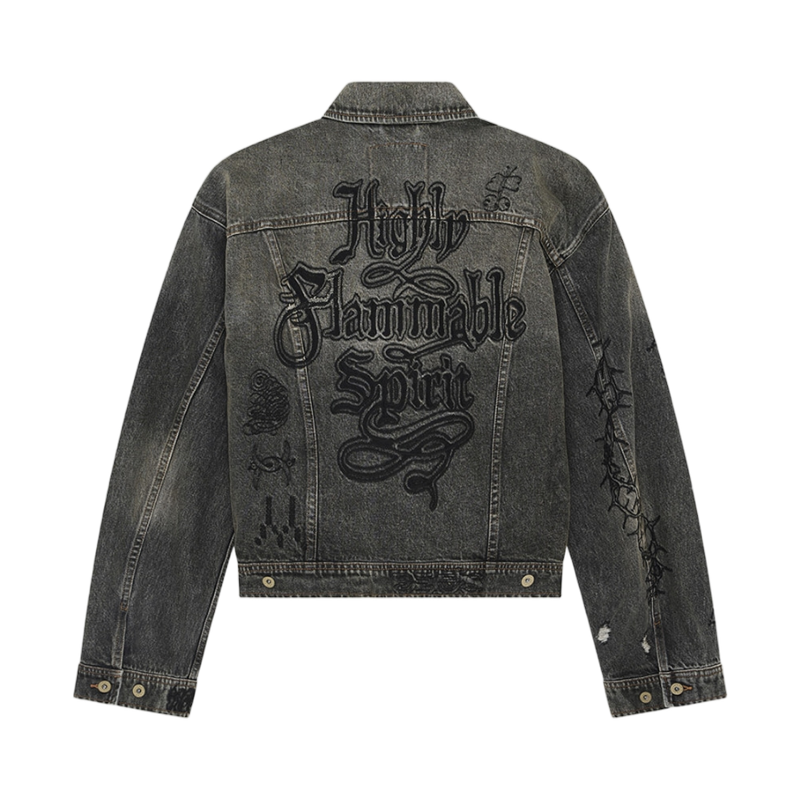 - Deus Ex Machina Mephistopheles Jacket Charcoal