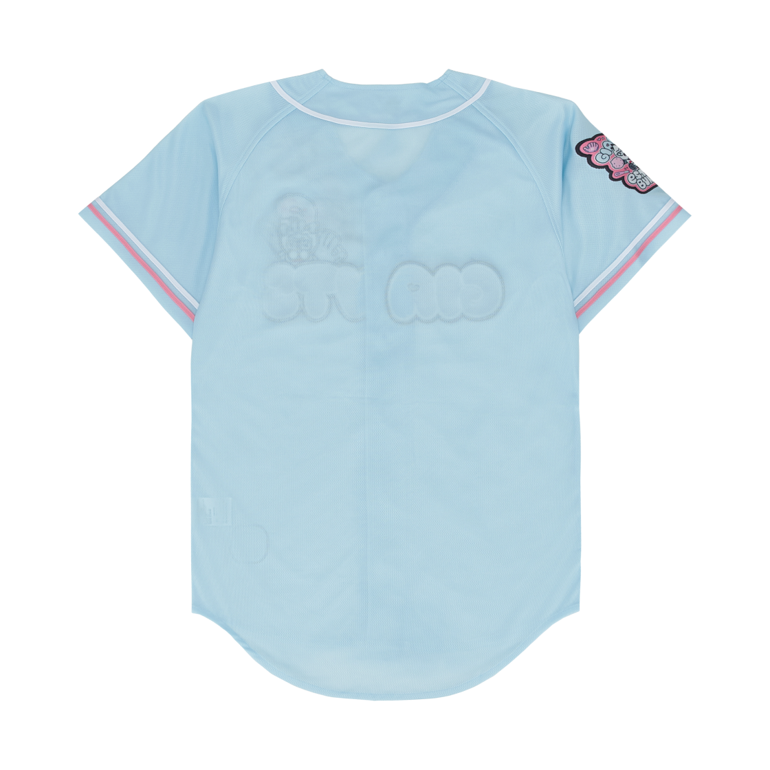 롯데 자이언츠 x 에스더 버니 캐릭터 유니폼 스카이 블루 (논 마킹 버전)(Lotte Giants x Esther Bunny Character Uniform Sky Blue (Non Marking Ver.)) - 2