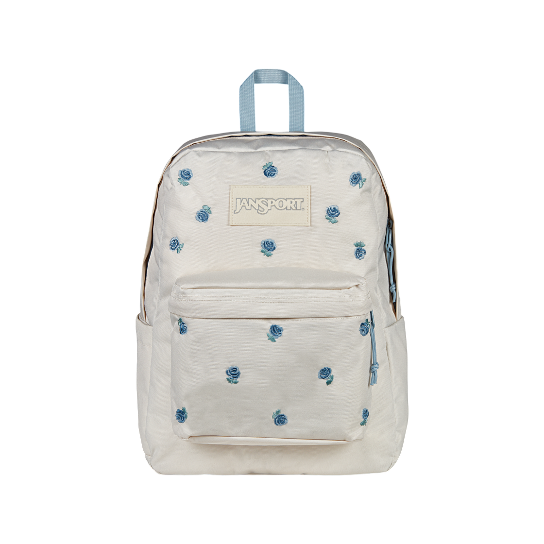 잔스포츠 슈퍼브레이크 플러스 백팩 저스트 어 로즈 엠브로이더리 문 플라워(Jansport Superbreak Plus Backpack Just A Rose Embroidery Moon Flower) - 1