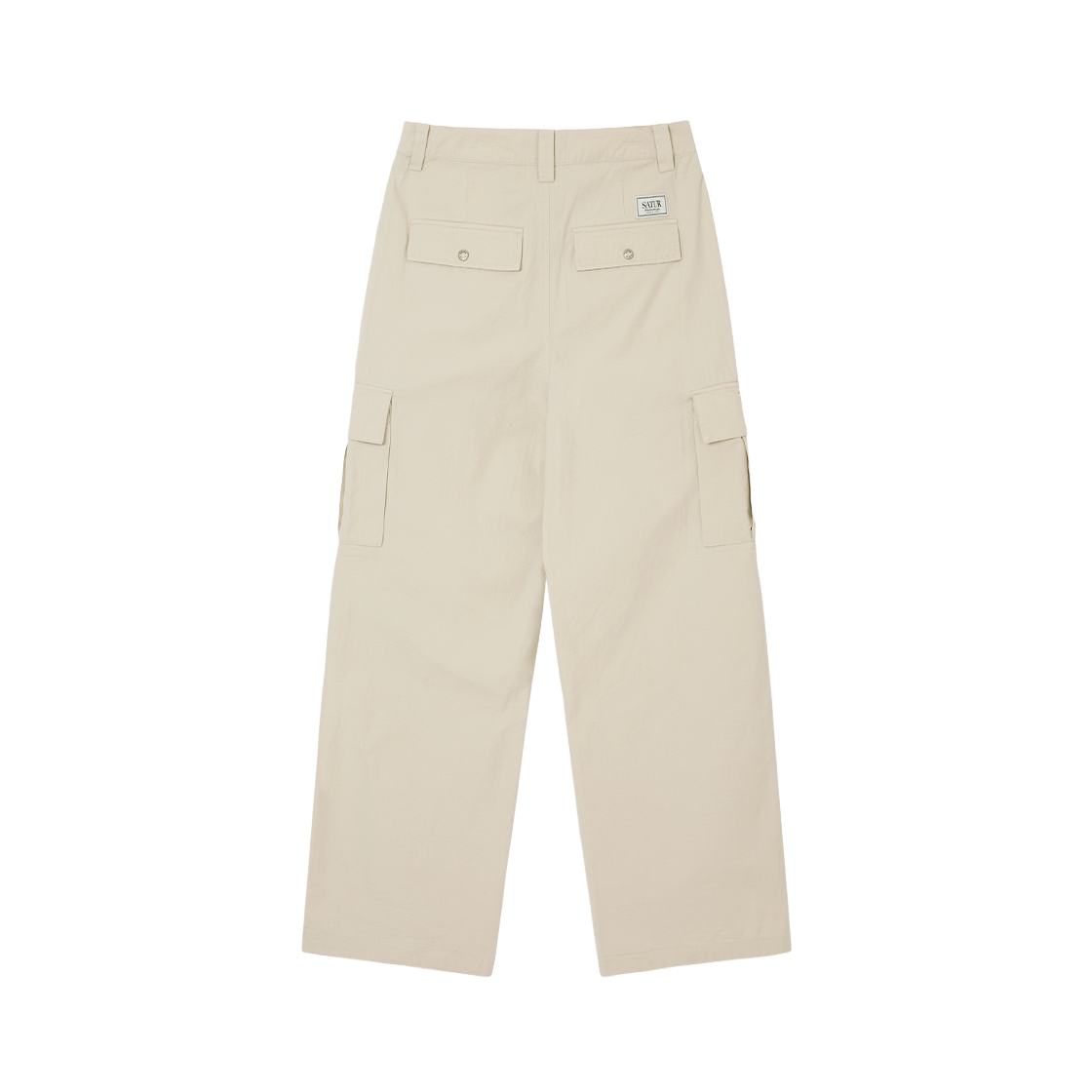 세터 코튼 립스탑 카고 팬츠 베이지(SATUR Cotton Ripstop Cargo Pants Beige) - 2