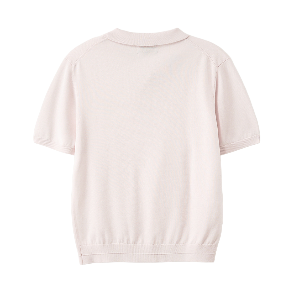 세터 우먼 클래식 칼라 하프 니트 핑크(SATUR W Classic Collar Half Knit Pink) - 2