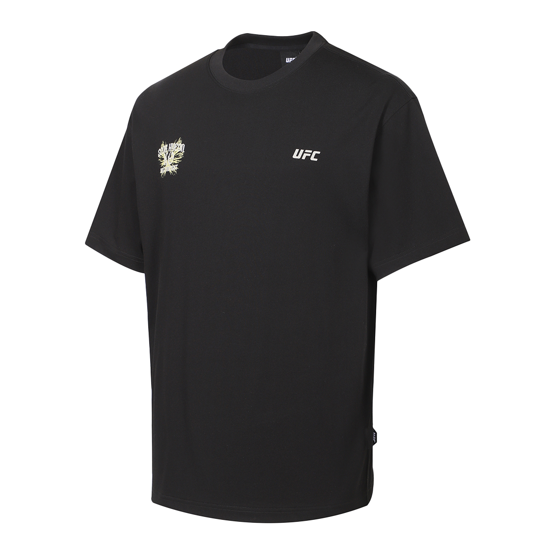 유에프씨 스포츠 고석현 릴렉스핏 반팔 티셔츠 블랙 U2SSX2122BK(UFC SPORT Seokhyeon Ko Relaxed Fit Short Sleeve Black) - 2