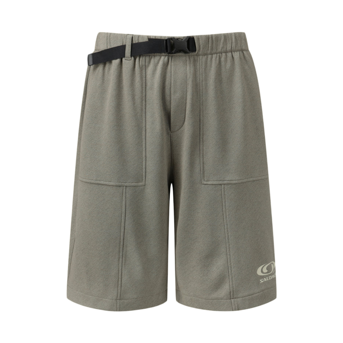 살로몬  프라이머리 스웻 쇼츠 카키 그레이(Salomon Primary Sweat Shorts Khaki Grey)
