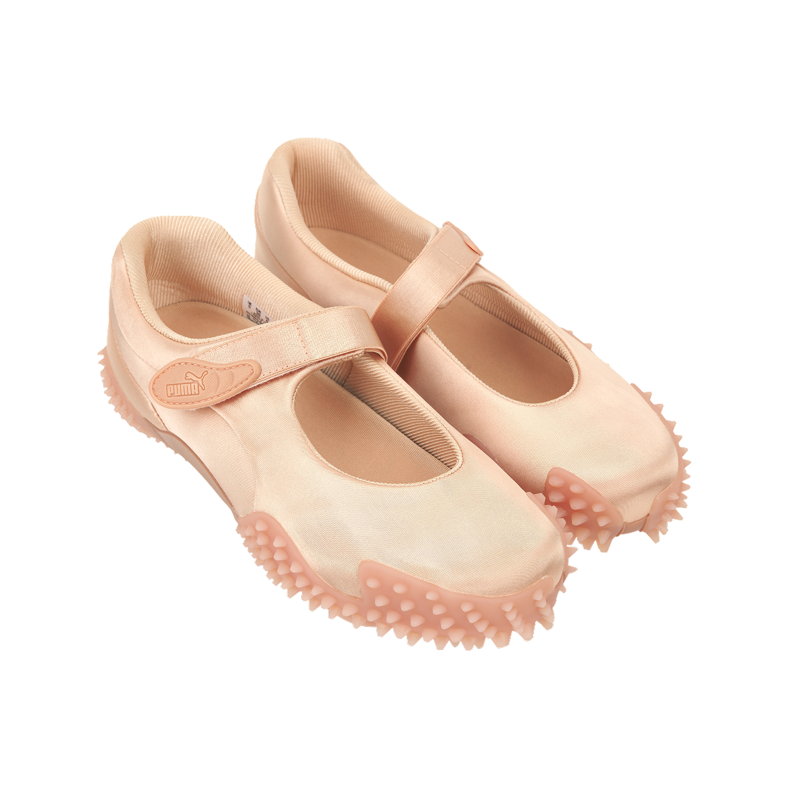 (W) 푸마 스피드캣 모스트로 페이 사틴 자스민 핑크 푸마 화이트((W) Puma Mostro Fey Satin Jasmine Pink Puma White) - 4