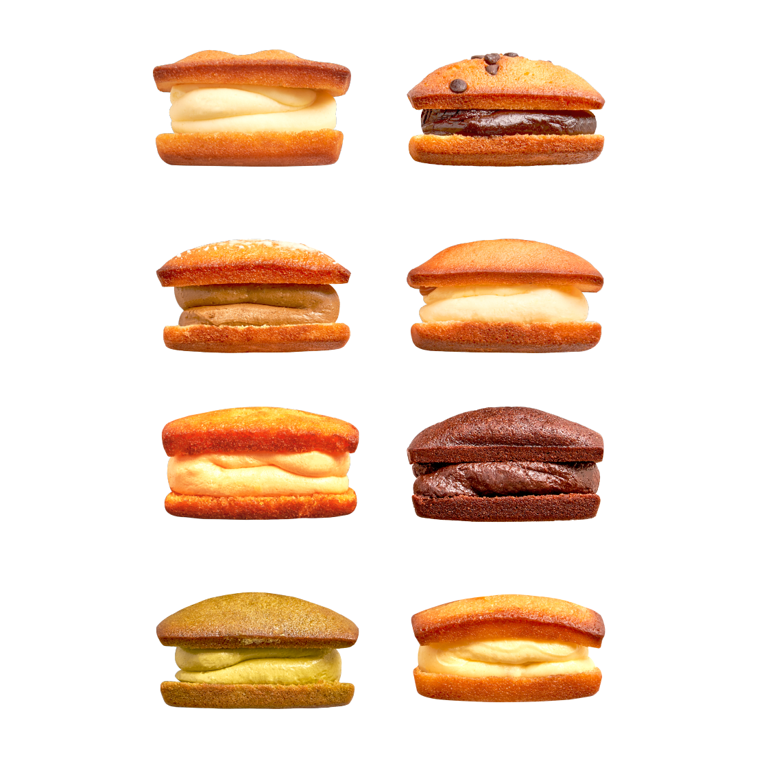 널담 식이섬유 4cm 휘낭시에 8개 2박스 (8가지맛, 개당 50g)(Nuldam High-Fiber Financiers: 2 Boxes (Total 16 pcs)) - 2